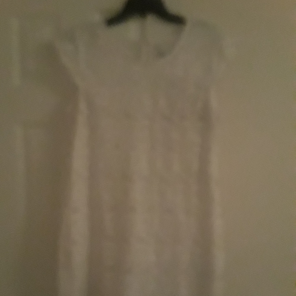 White Lace Eyelet Dress